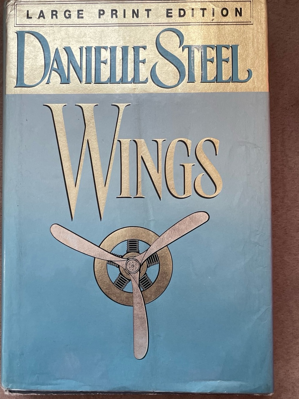 Danielle Steel 'Wings' Hardcover Book - Light Blue
